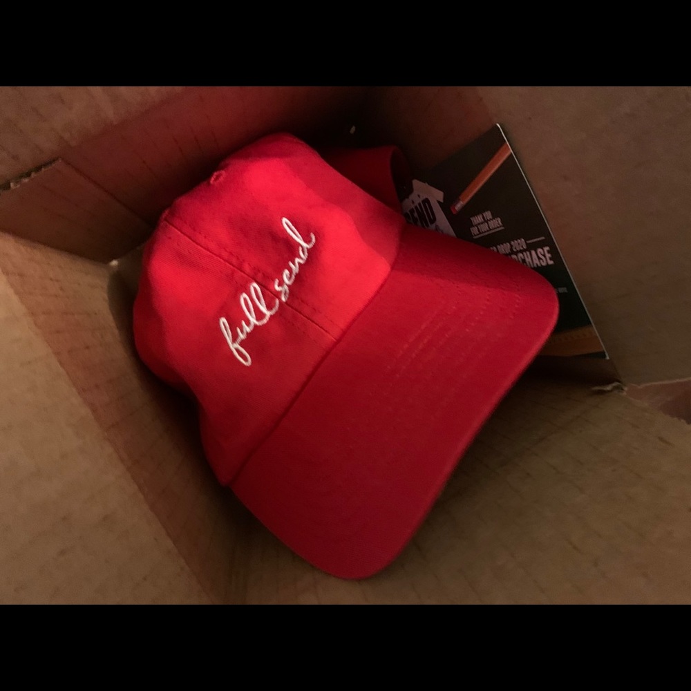 Full send dad hat